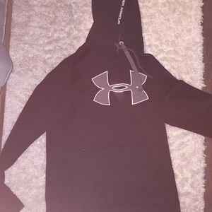 Black under armour hoodie!